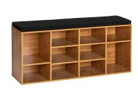 WENKO Schuhbank Loft 50731800 braun Holz 103,0 cm
