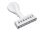 WEDO Textstempel "Gebucht" ohne Logo, 1 St.