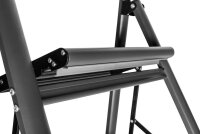 WENKO Klapptritt Compact grau 3 Stufen, H: 106,5 cm