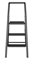 WENKO Klapptritt Compact grau 3 Stufen, H: 106,5 cm