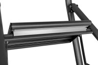 WENKO Klapptritt Compact grau 3 Stufen, H: 106,5 cm