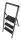 WENKO Klapptritt Compact grau 3 Stufen, H: 106,5 cm