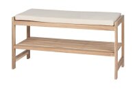 WENKO Schuhbank Acina 50746100 braun Holz 90,0 cm