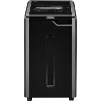 Fellowes Powershred 325Ci Aktenvernichter mit Partikelschnitt P-4, 4 x 38 mm, bis 22 Blatt, schwarz