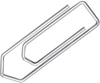 DURABLE Büroklammern silber verzinkt, 1.000 St.