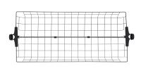 WENKO Herkules Ablagen für Garderobensystem schwarz 94,0 x 38,0 x 8,0 cm, 2 St.