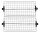 WENKO Herkules Ablagen für Garderobensystem schwarz 94,0 x 38,0 x 8,0 cm, 2 St.