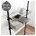 WENKO Herkules Ablagen für Garderobensystem schwarz 94,0 x 38,0 x 8,0 cm, 2 St.