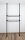 WENKO Herkules Ablagen für Garderobensystem schwarz 94,0 x 38,0 x 8,0 cm, 2 St.