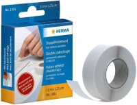 HERMA doppelseitiges Klebeband 12,0 mm x 12,0 m, 1 Rolle