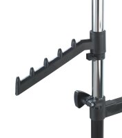 WENKO Teleskop-Garderobe All In schwarz Metall 89,5 x 117,0-169,0 cm, 1 St.
