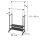 WENKO Teleskop-Garderobe All In schwarz Metall 89,5 x 117,0-169,0 cm, 1 St.