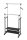 WENKO Teleskop-Garderobe All In schwarz Metall 89,5 x 117,0-169,0 cm, 1 St.