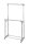 WENKO Teleskop-Garderobe Twin Bars grau Metall 95,0-163,0 x 98,0-168,0 cm, 1 St.