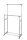 WENKO Teleskop-Garderobe Twin Bars grau Metall 95,0-163,0 x 98,0-168,0 cm, 1 St.