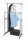 WENKO Teleskop-Garderobe Twin Bars grau Metall 95,0-163,0 x 98,0-168,0 cm, 1 St.