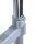 WENKO Teleskop-Garderobe Twin Bars grau Metall 95,0-163,0 x 98,0-168,0 cm, 1 St.