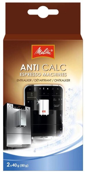 Melitta ANTI CALC Espresso Machines Entkalker 80,0 g