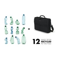 DICOTA Laptoptasche Eco Multi SCALE Kunstfaser schwarz D31430 bis 35,8 cm (14,1 Zoll)