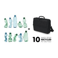 DICOTA Laptoptasche Eco Multi Plus SCALE Kunstfaser schwarz D31439 bis 39,6 cm (15,6 Zoll)