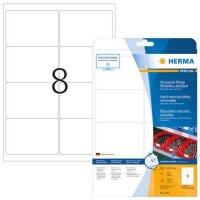 HERMA wetterfeste Folienetiketten 4575 weiß 99,1 x...