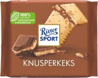 Ritter SPORT KNUSPERKEKS Schokolade 100,0 g  ( 4019 )