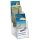 helit Tischprospekthalter transparent 1/3 DIN A4 4 Fächern 11,5 x 15,0 x 25,5 cm, 1 St.