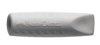 FABER-CASTELL Radiergummis GRIP 2001 Eraser CAP grau, 2 St.