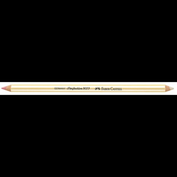 FABER-CASTELL Radierstift PERFECTION 7057 weiß, 1 St.