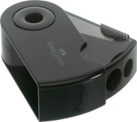FABER-CASTELL Dosenspitzer doppelt Sleeve schwarz