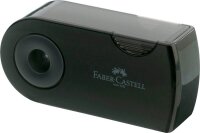 FABER-CASTELL Dosenspitzer doppelt Sleeve schwarz