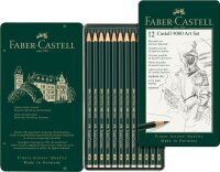 FABER-CASTELL Castell 9000 Art Set Bleistift-Set B, H,...