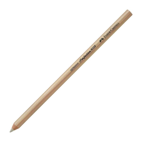 FABER-CASTELL Radierstift PERFECTION 7058 weiß, 1 St.