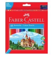 FABER-CASTELL Castle Buntstifte farbsortiert, 48 St.