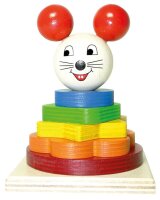 HESS Stapelturm Maus Lernspielzeug, 1 St.