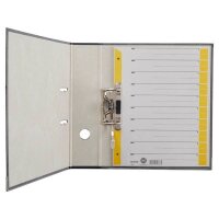 LEITZ Trennblätter 1652 DIN A4 1-0 gelb, 230 g/qm,...