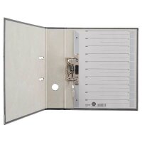 LEITZ Trennblätter 1652 DIN A4 1-0 grau, 230 g/qm,...