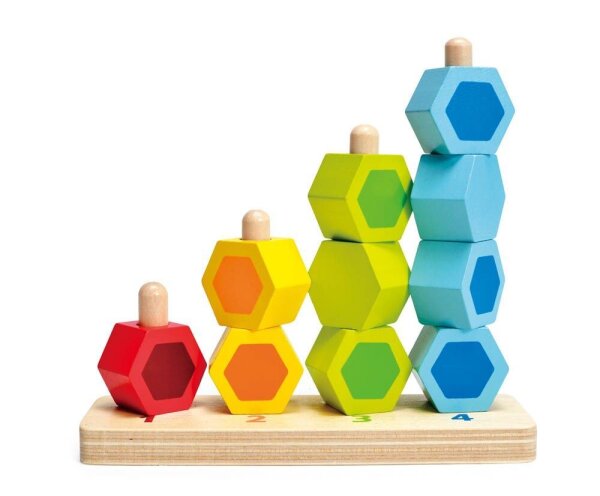 Hape Zähl- und Steckspiel Lernspielzeug, 1 St.