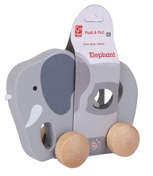 Hape Nachzieh-Elefant Lernspielzeug, 1 St.
