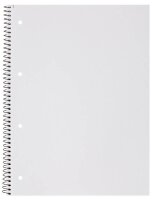 OXFORD Collegeblock Schule Lineatur 30 blanko DIN A4 Innenrand, 1 Block