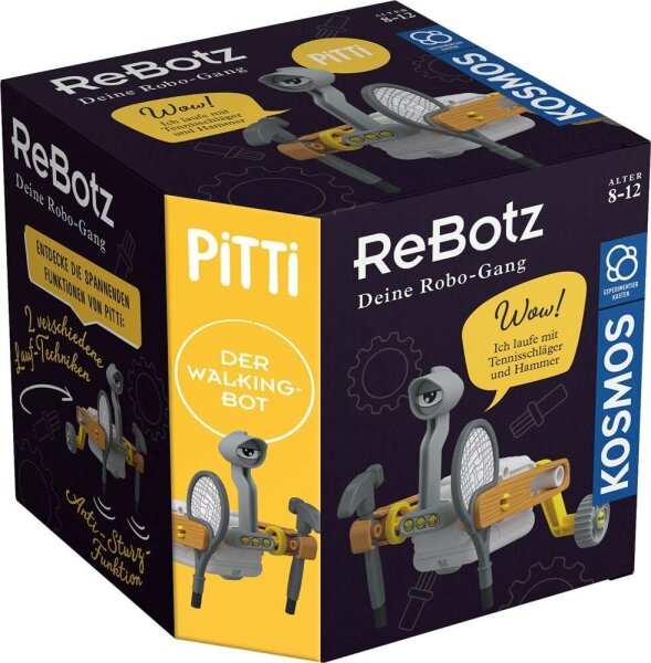 KOSMOS Experimentierkasten ReBotz - Pitti der Walking Bot mehrfarbig