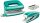 LEITZ Locher und Heftgeräte Set NeXXt WOW 5561 eisblau
