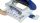 LEITZ Locher NeXXt Mini 5058 blau, 1 St.