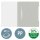 LEITZ Schnellhefter 4191 Kunststoff grau DIN A4, 25 St.