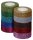 folia Glitter Tape Deko-Klebeband glänzend 15,0 mm x 5,0 m 10 Rollen