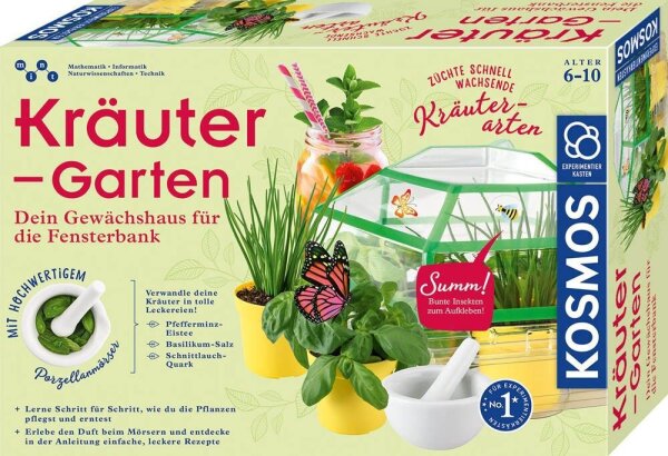 KOSMOS Experimentierkasten Kräuter-Garten mehrfarbig