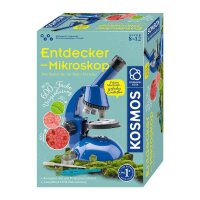 KOSMOS Experimentierkasten Entdecker-Mikroskop mehrfarbig