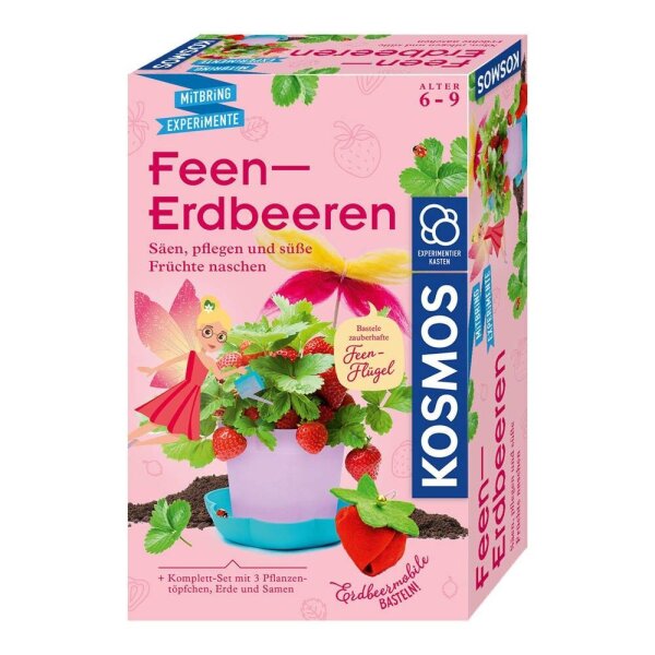 KOSMOS Experimentierkasten Feen-Erdbeeren mehrfarbig