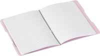 herlitz Notizbuch my.book DIN A5 kariert, rosa Softcover 80 Seiten, 1 St.