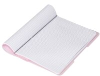 herlitz Notizbuch my.book DIN A5 kariert, rosa Softcover 80 Seiten, 1 St.